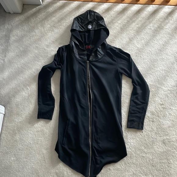 Sixth June Paris  long line open hoodie - Picture 2 of 10